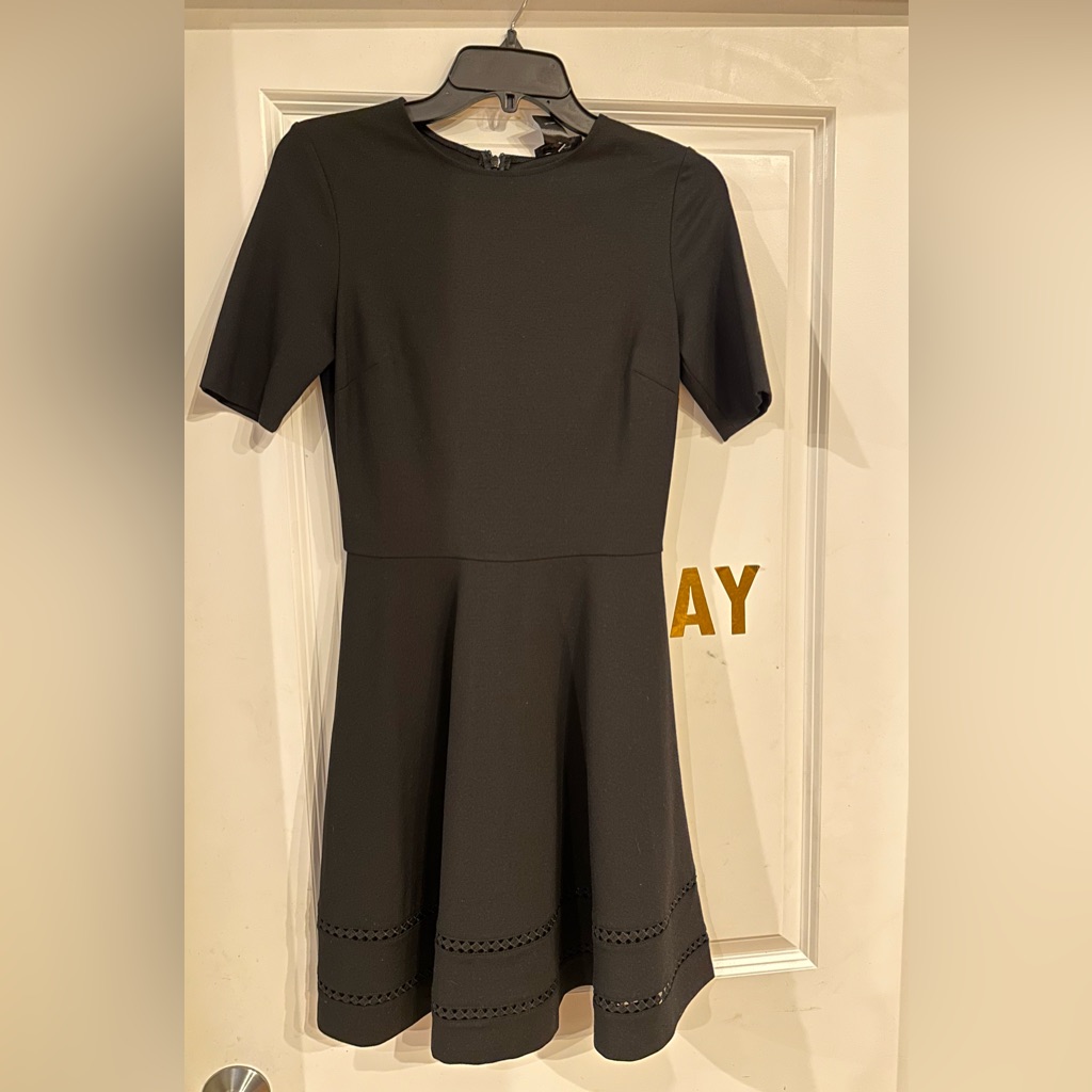 Aqua Black Dress